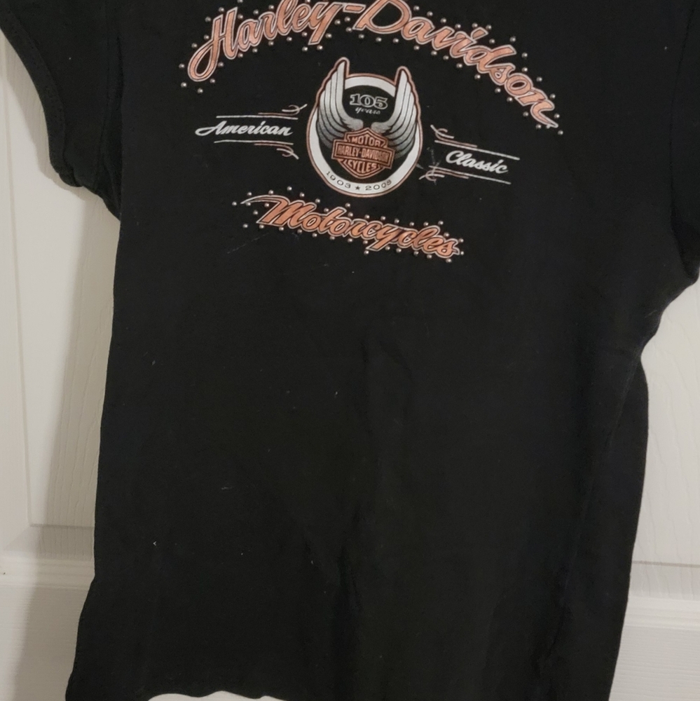 Harley Davidson 105 anniversary tee